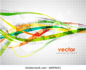 Colorful transparent lines background