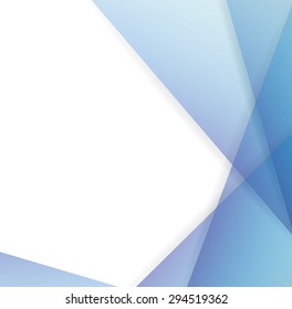 Colorful transparent paper square background. Vector illustration