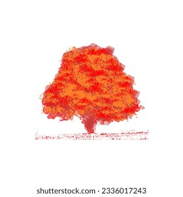 Colorful Tree illustration vector design