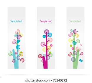Colorful trees