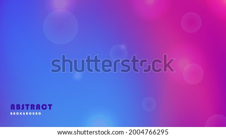 Colorful Trendy Abstract Blur Gradient Mesh With Shinny Particles Nackground