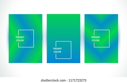 Colorful trendy gradients.Vector web and mobile interface template. Corporate website design.