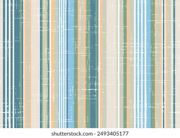 Colorful Trendy vertical stripes blue easter pattern for textile design. seamless pattern in vector design for fashion,fabric,wallpaper.