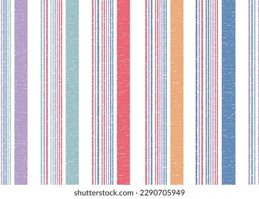 Colorful Trendy vertical stripes pattern for textile design. seamless pattern in vector design for fashion,fabric,wallpaper,web and all prints on spring summer stripe background 