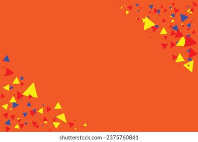 colorful triangle abstrack background design.