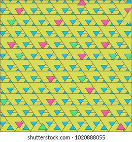 colorful triangle abstract background