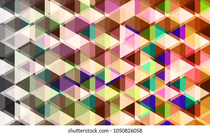 colorful triangle abstract background. geometric pattern wallpaper.