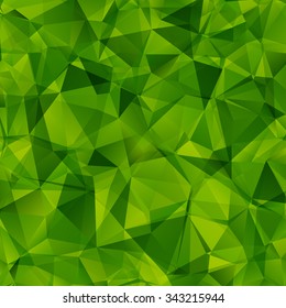 Colorful Triangle Abstract Background. Vector Pattern of Colored Geometric Shapes