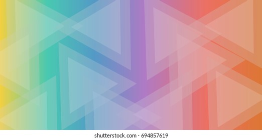 Colorful triangle abstract background, victor, eps10