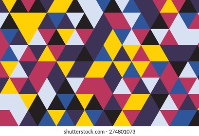 colorful triangle abstract design background.geometric pattern template.