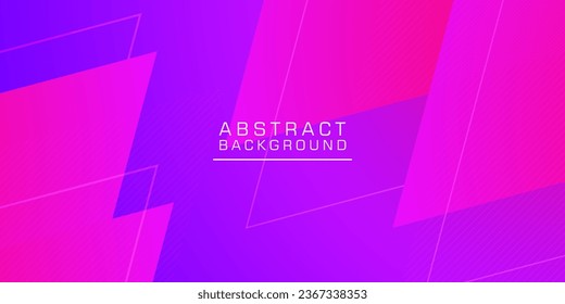 Colorful triangle abstract geometric background with gradient color purple and pink combination soft color on background. Eps10 vector