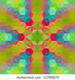Colorful Triangle Background