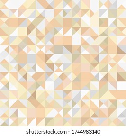 Colorful Triangle Background. Modern Polygonal Pattern. Seamless Triangle Vector. Abstract Geometric Texture. Seamless Pillow Multicolor Print. Color Geometric Background. Triangle Confetti Backdrop