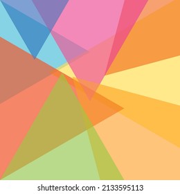 colorful triangle background,vector illustration abstract design.
