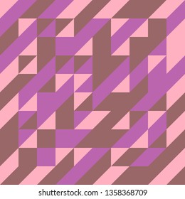 Colorful triangle geometric abstract background in vector