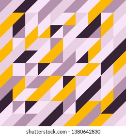 Colorful triangle geometric abstract background in vector