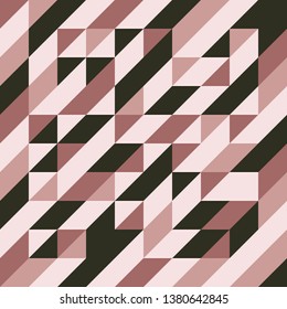 Colorful triangle geometric abstract background in vector