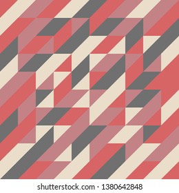 Colorful triangle geometric abstract background in vector