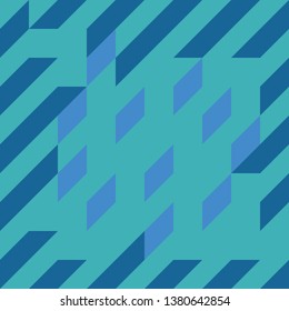Colorful triangle geometric abstract background in vector