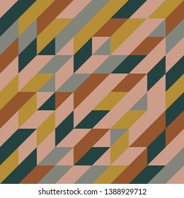 Colorful triangle geometric abstract background in vector