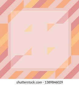 Colorful triangle geometric abstract background in vector