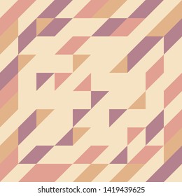 Colorful triangle geometric abstract background in vector