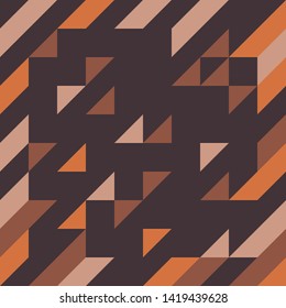 Colorful triangle geometric abstract background in vector