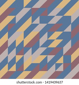 Colorful triangle geometric abstract background in vector