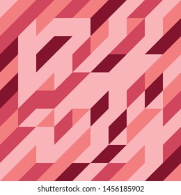 Colorful triangle geometric abstract background in vector
