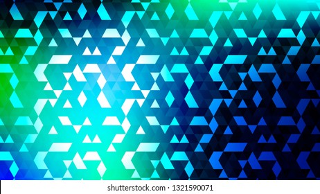 Colorful triangle geometric background. Modern abstract gradient card. Business poster. Vector illustration.  