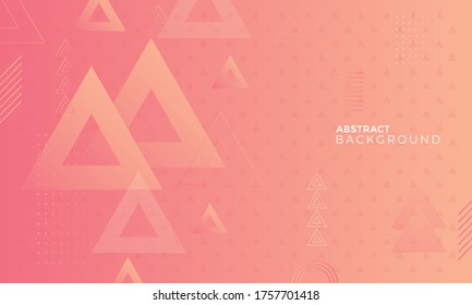 Colorful triangle geometric gradient background. Fluid Gradient shapes composition. design for poster, flayer, landing page, vector illustration.