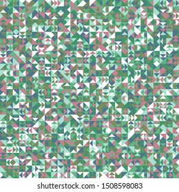 Colorful triangle mosaic pattern background - abstract vector graphic design