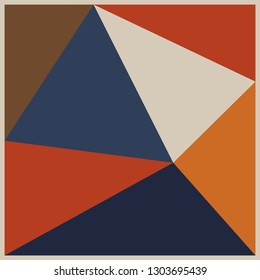 colorful triangle pattern