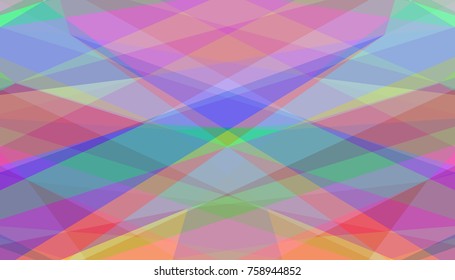 Colorful triangle pattern. Abstract vector background. Festive geometric wallpaper.