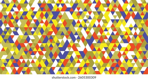 colorful triangle pattern background. Vector EPS 10
