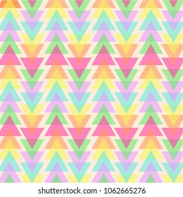 Colorful Triangle Pattern in eps cc