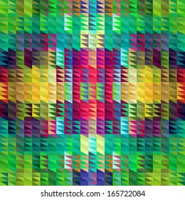 colorful triangles abstract geometric background