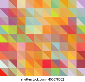 colorful triangles abstraction background for your design