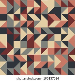 Colorful triangles background