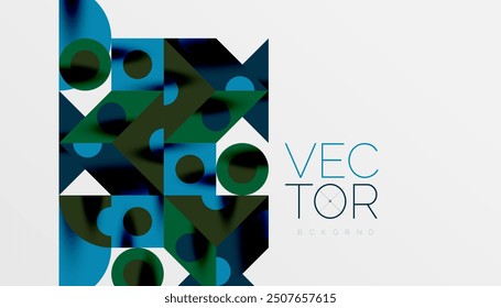 Diseño geométrico cuadrado de triángulos coloridos. Fondo Abstractas para el Fondo de pantalla, Anuncio, telón de fondo, tarjeta, libro Ilustración, página de destino