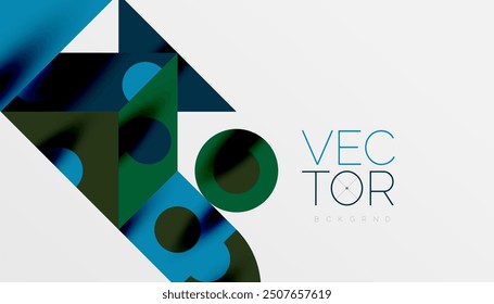 Diseño geométrico cuadrado de triángulos coloridos. Fondo Abstractas para el Fondo de pantalla, Anuncio, telón de fondo, tarjeta, libro Ilustración, página de destino