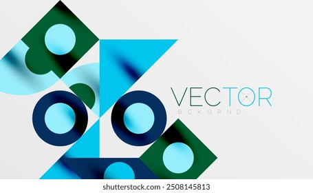 Diseño geométrico cuadrado de triángulos coloridos. Fondo Abstractas para el Fondo de pantalla, Anuncio, telón de fondo, tarjeta, libro Ilustración, página de destino
