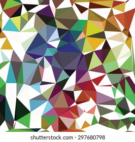 Colorful Triangles Pattern