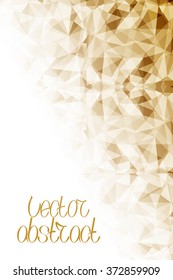 Colorful Triangular Elements for Your Design. Vector illustration