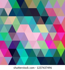 Colorful, Triangular  low poly, mosaic pattern background, Vector polygonal illustration graphic, Creative, Origami style with gradient