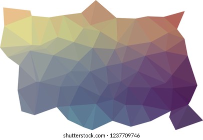 Colorful, Triangular  low poly, mosaic pattern background, Vector polygonal illustration graphic, Origami style with gradient,  racio 1:1,777 Ultra HD, 8K