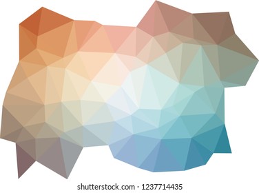 Colorful, Triangular  low poly, mosaic pattern background, Vector polygonal illustration graphic, Origami style with gradient,  racio 1:1,777 Ultra HD, 8K