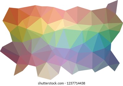 Colorful, Triangular  low poly, mosaic pattern background, Vector polygonal illustration graphic, Origami style with gradient,  racio 1:1,777 Ultra HD, 8K