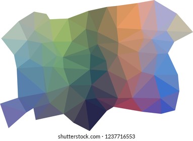 Colorful, Triangular  low poly, mosaic pattern background, Vector polygonal illustration graphic, Origami style with gradient,  racio 1:1,777 Ultra HD, 8K