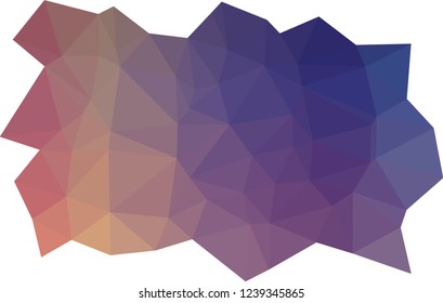 Colorful, Triangular  low poly, mosaic pattern background, Vector polygonal illustration graphic, Origami style with gradient